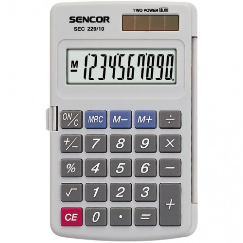 SENCOR SEC 229/ 10 DUAL kalkulačka 10001165 SENCOR SEC 229/ 10 DUAL kalkulačka 10001165