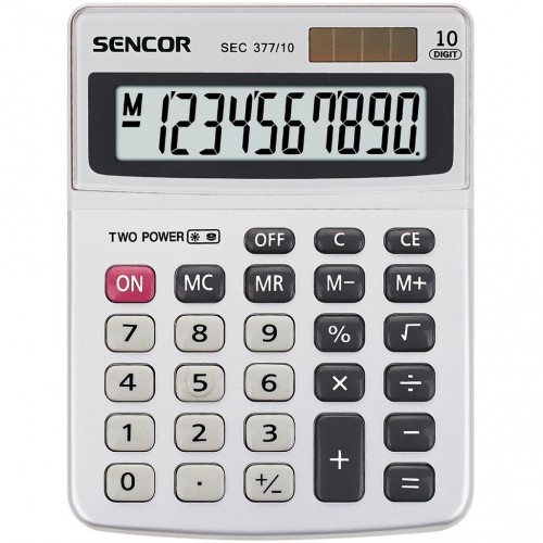 SENCOR SEC 377/ 10 DUAL kalkulačka 10001171