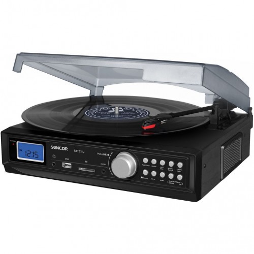 SENCOR STT 211U gramofon s USB/SD/FM 35048873 SENCOR STT 211U gramofon s USB/SD/FM 35048873