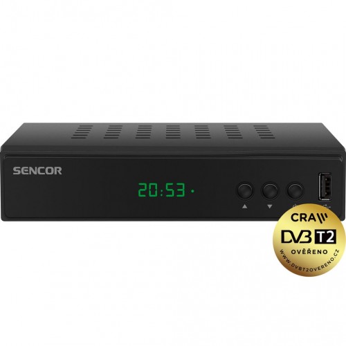 SENCOR SDB 5003T H.265(HEVC) DVB-T přijímač 35050093 SENCOR SDB 5003T H.265(HEVC) DVB-T přijímač 35050093