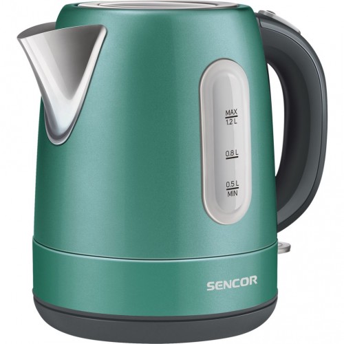 SENCOR SWK 1221GR rychlovarná konvice 1,2l zelená 41006325 SENCOR SWK 1221GR rychlovarná konvice 1,2l zelená 41006325