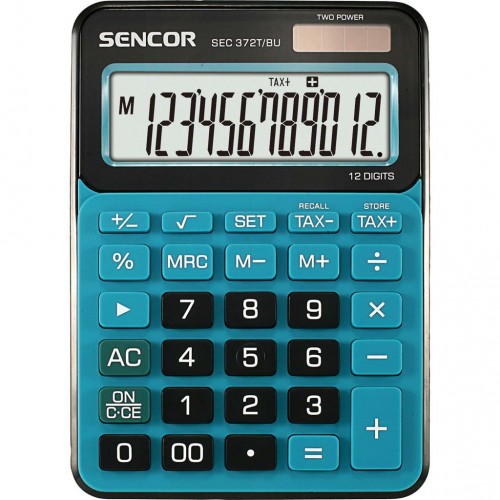 SENCOR SEC 372T/BU kalkulačka modrá 45009801 SENCOR SEC 372T/BU kalkulačka modrá 45009801