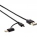 SENCOR SCO 522-015 BK USB A/M-Micro B/C 45013053