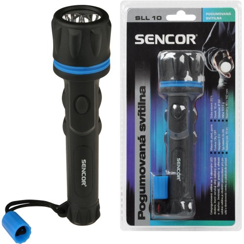 SENCOR SLL 10 Svítilna pogumovaná 2xAA 35032991 SENCOR SLL 10 Svítilna pogumovaná 2xAA 35032991