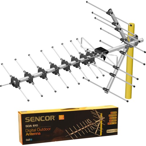 SENCOR SDA-610 DVB-T Anténa venkovní 35036611 SENCOR SDA-610 DVB-T Anténa venkovní 35036611