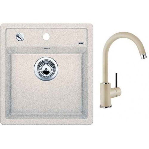BLANCO SET dřez Dalago 5 Silgranit + dřezová baterie MIDA písek BLANCO SET dřez Dalago 5 Silgranit + dřezová baterie MIDA písek