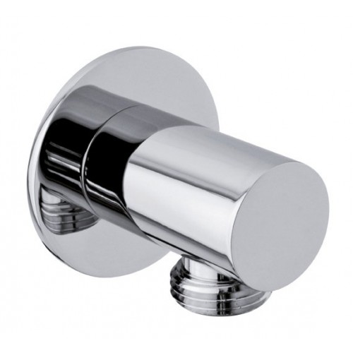 SAPHO Vývod sprchy, kulatý, tenká krytka 1/2", chrom SG202 SAPHO Vývod sprchy, kulatý, tenká krytka 1/2", chrom SG202