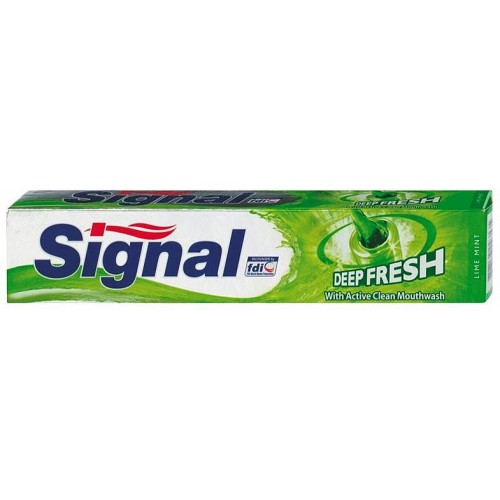 Signal Deep Fresh Limemint Zubní pasta 75 ml Signal Deep Fresh Limemint Zubní pasta 75 ml