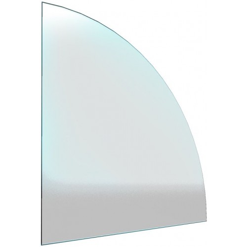 HSFLAMINGO Sklo pod kamna - Výseč 1000x1000mm / 8mm HSF17-151
