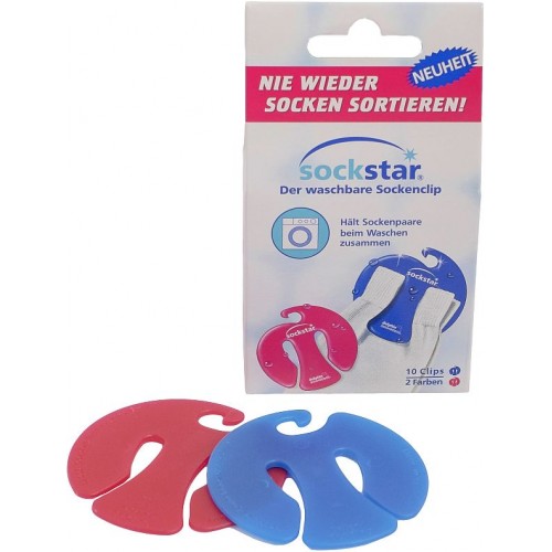 Sockstar Basic Line Kolíčky na ponožky 10 ks Sockstar Basic Line Kolíčky na ponožky 10 ks