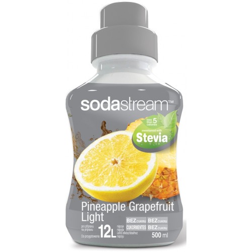 Sirup Stevia Ananas-grep light 500ml SODASTREAM Sirup Stevia Ananas-grep light 500ml SODASTREAM