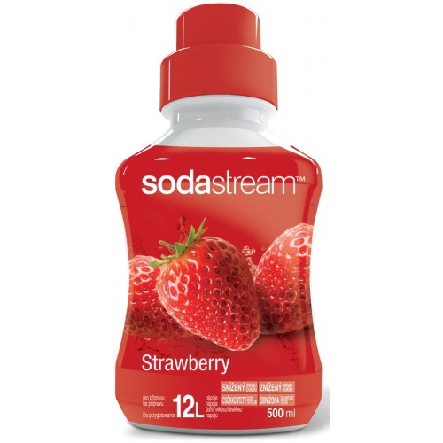Sirup Jahoda 500ml SODASTREAM Sirup Jahoda 500ml SODASTREAM