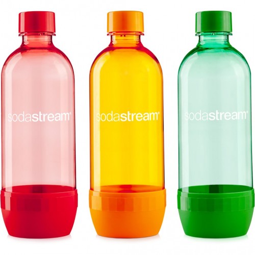 SODASTREAM Lahev TriPack 1l , oranžová, červená, zelená 40028570 SODASTREAM Lahev TriPack 1l , oranžová, červená, zelená 40028570