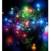 Vánoční osvětlení 120 LED - programovatelné, řetěz - BAREVNÉ VS1V02M
