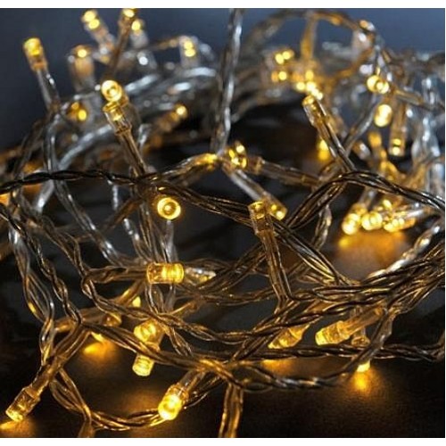 Vánoční osvětlení 200 LED - TEPLÉ BÍLÉ / 20LED bliká VS466 Vánoční osvětlení 200 LED - TEPLÉ BÍLÉ / 20LED bliká VS466