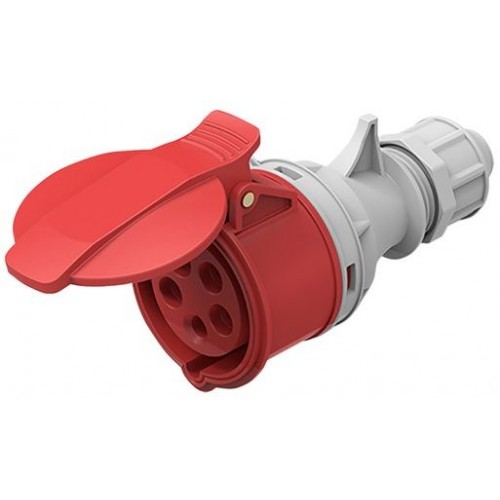 SOLIGHT Zásuvka přímá, 5-pólová, 400V/16A, IP44 P151 SOLIGHT Zásuvka přímá, 5-pólová, 400V/16A, IP44 P151