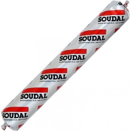 SOUDAL BUTYRUB plastický tmel 600 ml, šedá SOUDAL BUTYRUB plastický tmel 600 ml, šedá