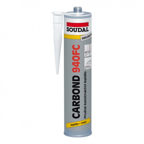 SOUDAL CARBOND 940FC konstrukční lepidlo 310 ml, černá SOUDAL CARBOND 940FC konstrukční lepidlo 310 ml, černá