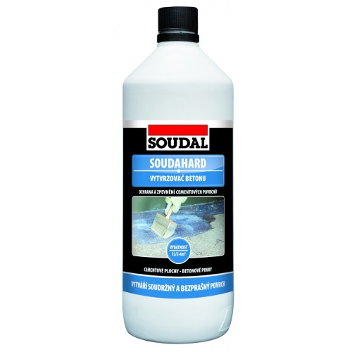 SOUDAL SOUDAHARD vytvrzovač betonu 1 l SOUDAL SOUDAHARD vytvrzovač betonu 1 l