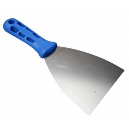 Špachtle nerezová 100mm plastová rukojeť 0500 Špachtle nerezová 100mm plastová rukojeť 0500