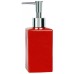 SPIRELLA QUADRO Dávkovač mýdla red 1013646