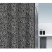 SPIRELLA CREAMY Sprchový závěs black 180 x 200 cm 1016275