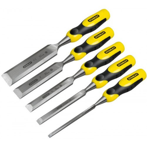 STANLEY 2-16-885 DynaGrip 5dílná sada dlát (6, 12, 18, 25, 32mm) STANLEY 2-16-885 DynaGrip 5dílná sada dlát (6, 12, 18, 25, 32mm)