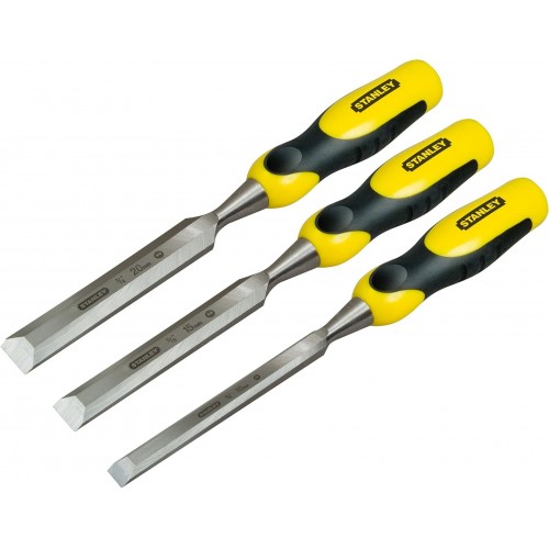 STANLEY 2-16-887 DynaGrip 3dílná sada dlát (10, 15, 20mm) STANLEY 2-16-887 DynaGrip 3dílná sada dlát (10, 15, 20mm)