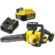STANLEY SFMCCS730M1 FatMax V20 Aku bezuhlíková řetězová pila (30cm/18V/1x4,0Ah)