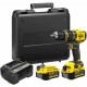 STANLEY SFMCD721M2K V20 Aku vrtačka s příklepem (80Nm/18V/2x4,0Ah), kufr