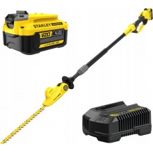 STANLEY SFMCPH845M1 V20 Aku nůžky na živý plot na tyči (45cm/18V/1x4,0Ah)