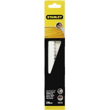 STANLEY STA21232 Pilové listy HCS na dřevo pro mečovou pilu, délka 228mm, 2ks