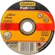 STANLEY STA32607 Řezný kotouč na nerez ocel 125 x 22,2 mm, tl. 1,0 mm