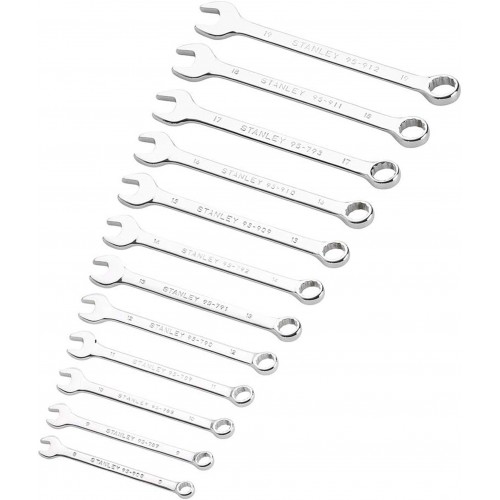 STANLEY STMT82843-0 12dílná sada očkoplochých klíčů (8-19mm) STANLEY STMT82843-0 12dílná sada očkoplochých klíčů (8-19mm)
