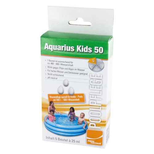 Aquarius Kids 50 Sada pro úpravu vody dětských bazénů 070650 Aquarius Kids 50 Sada pro úpravu vody dětských bazénů 070650