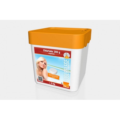 Bazénové tablety Chlortabs 200g organisch, 5 kg 0752205TD00