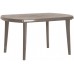 KETER ELISE stůl 137 x 90 x 73 cm, cappuccino 17180054