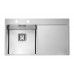 ALVEUS Stylux 50 S kuchyňský dřez nerez, 860 x 510 mm, levý 1084293