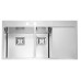 ALVEUS Stylux 60 F kuchyňský dřez nerez, 860 x 510 mm, levý 1084295