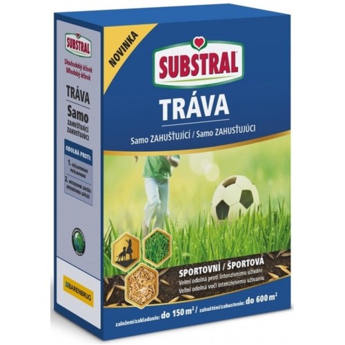 SUBSTRAL Samozahušťující tráva SPORT 3kg 1006112