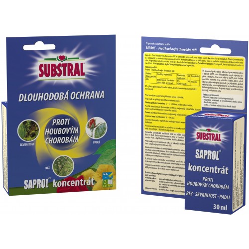 SUBSTRAL SAPROL proti houbovým chorobám růží 30ml 1690102