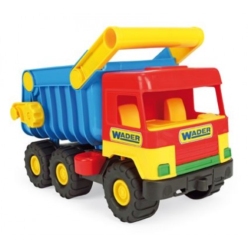 Auto middle Truck sklápěč, plast, 38cm, Wader 89032051 Auto middle Truck sklápěč, plast, 38cm, Wader 89032051