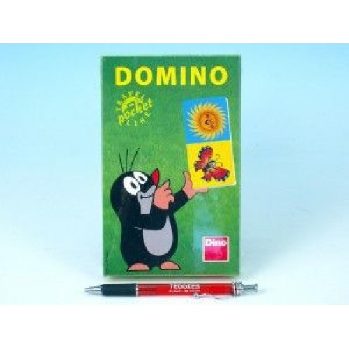 Domino Krtek společenská hra na cesty 28ks 21621251 Domino Krtek společenská hra na cesty 28ks 21621251