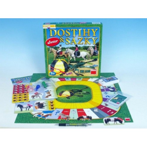 DINO Dostihy a sázky junior společenská hra 21623279