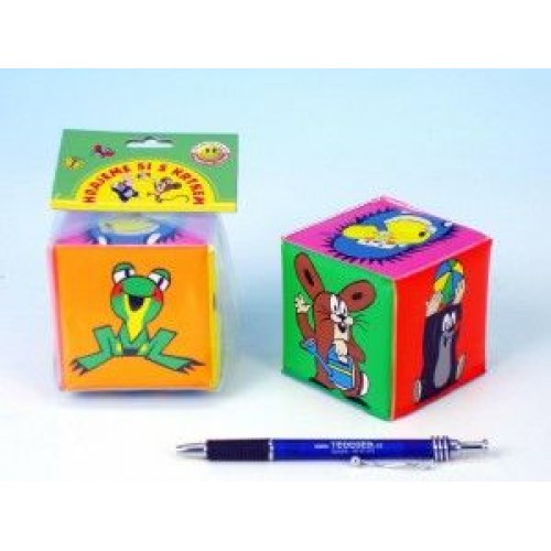 Pískací kostka Krtek 7x7cm 49170600 Pískací kostka Krtek 7x7cm 49170600