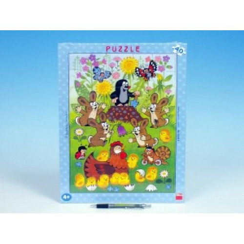 Puzzle deskové Krtek a velikonoce 29x37cm 40 dílků 21322028 Puzzle deskové Krtek a velikonoce 29x37cm 40 dílků 21322028