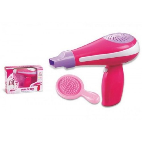Fén s hřebenem 15cm na baterie 49114362 Fén s hřebenem 15cm na baterie 49114362
