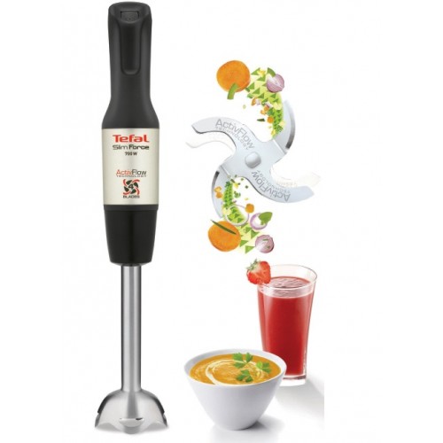 TEFAL Slimforce tyčový mixér metalická šampaň / černá HB850A38 TEFAL Slimforce tyčový mixér metalická šampaň / černá HB850A38