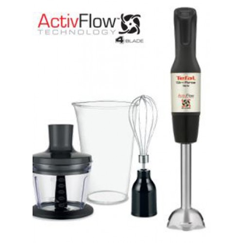 TEFAL Slimforce tyčový mixér metalická šampaň / černá HB853A38 TEFAL Slimforce tyčový mixér metalická šampaň / černá HB853A38