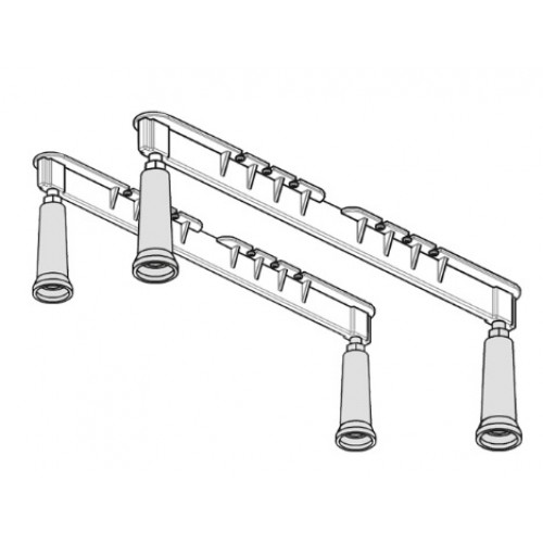 TEIKO Nohy plastové pod vanu ZNH010461 TEIKO Nohy plastové pod vanu ZNH010461
